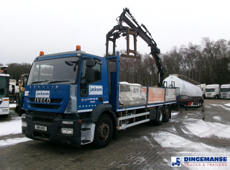 Iveco Stralis 310 EEV 6x2 RHD + Atlas 120.2E - Camion grue: photos 1 Iveco Stralis 310 EEV 6x2 RHD + Atlas 120.2E - Camion grue: photos 1
