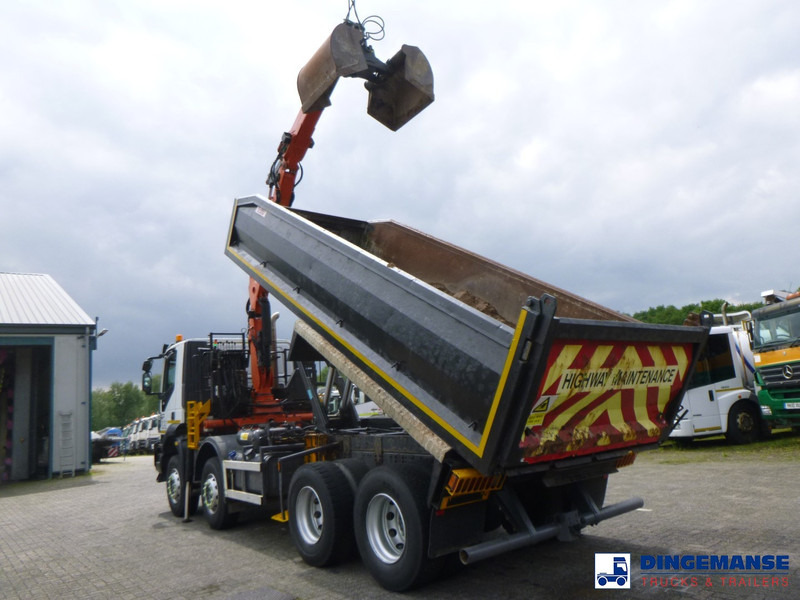 Iveco Trakker 360 Euro 6 8x4 RHD tipper + Atlas 130.2VGL - Camion grue: photos 3 Iveco Trakker 360 Euro 6 8x4 RHD tipper + Atlas 130.2VGL - Camion grue: photos 3
