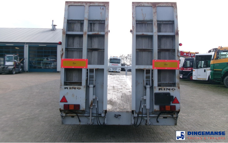 KING 2-axle platform drawbar trailer 14t + ramps - Remorque plateau: photos 5 KING 2-axle platform drawbar trailer 14t + ramps - Remorque plateau: photos 5