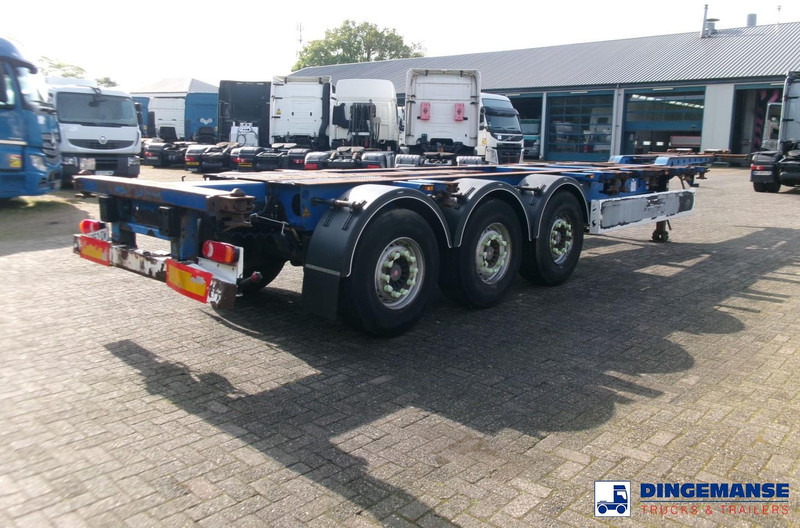 Krone 3-axle container trailer 20-30-40-45 ft SDC27 - Semi-remorque porte-conteneur/ Caisse mobile: photos 4 Krone 3-axle container trailer 20-30-40-45 ft SDC27 - Semi-remorque porte-conteneur/ Caisse mobile: photos 4