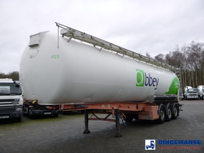 LAG Powder tank alu 60.5 m3 (tipping) - Semi-remorque citerne: photos 1 LAG Powder tank alu 60.5 m3 (tipping) - Semi-remorque citerne: photos 1