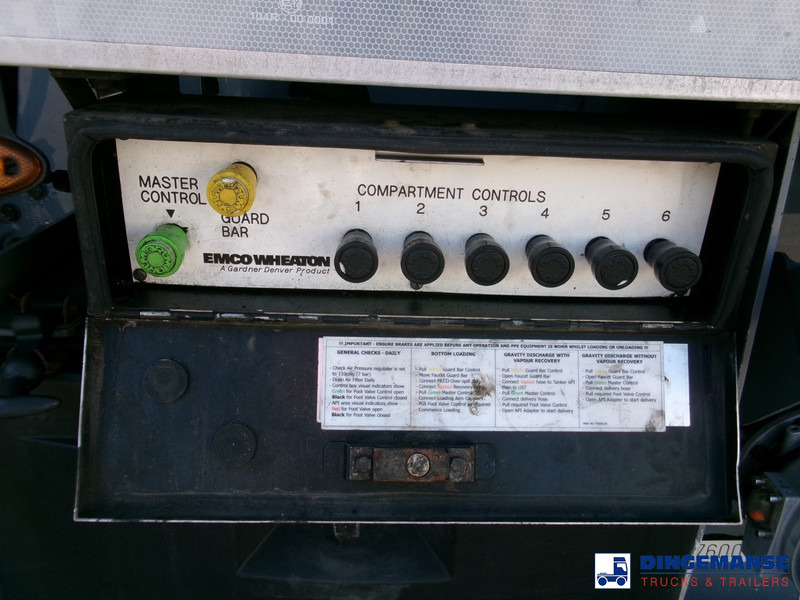 Semi-remorque citerne Lakeland Fuel tank alu 42.8 m3 / 6 comp + pump: photos 9