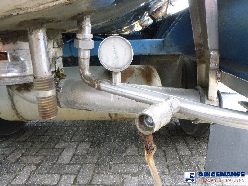 Semi-remorque citerne MAISONNEUVE Chemical tank inox 26 m3 / 1 comp: photos 17