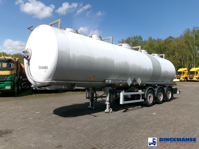 MAISONNEUVE Chemical tank inox L4BH 33.4 m3 / 1 comp - Semi-remorque citerne: photos 1 MAISONNEUVE Chemical tank inox L4BH 33.4 m3 / 1 comp - Semi-remorque citerne: photos 1