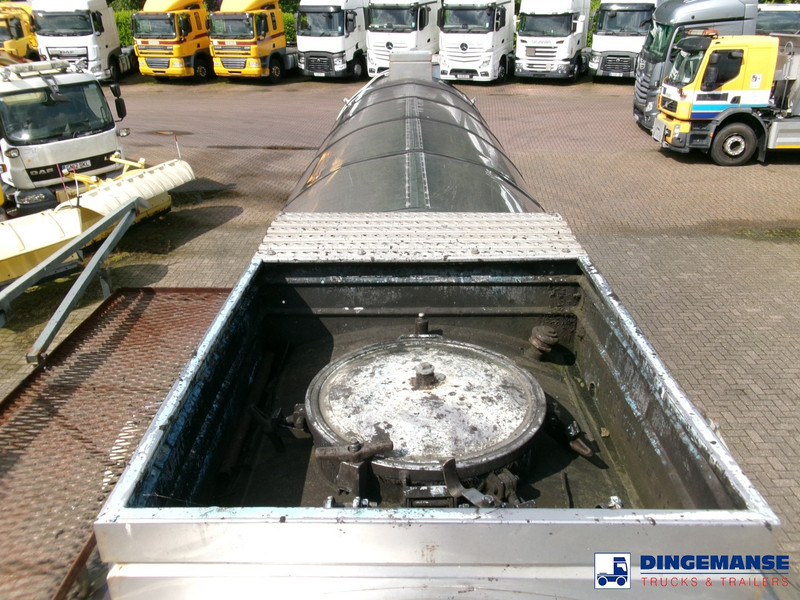 Semi-remorque citerne METALOVOUGA Bitumen / heavy oil tank inox 29 m3 / 1 comp: photos 11