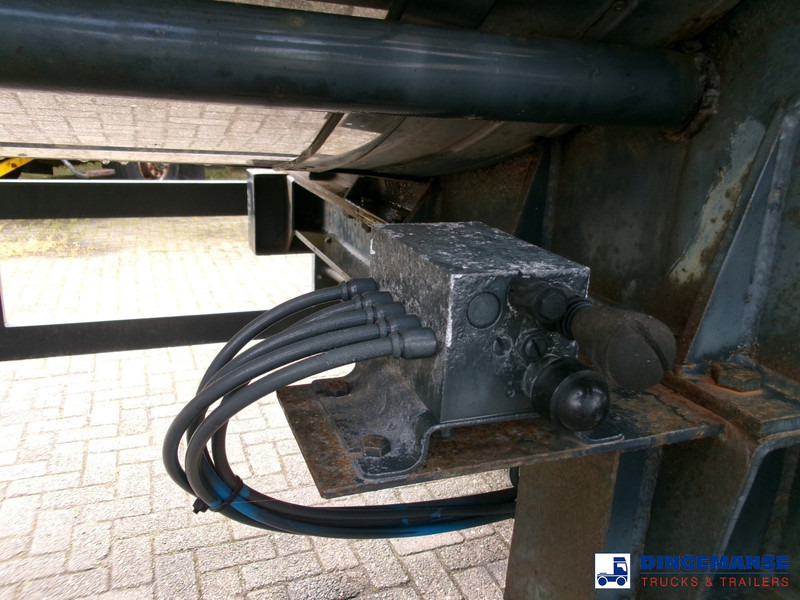 Semi-remorque citerne METALOVOUGA Bitumen / heavy oil tank inox 29 m3 / 1 comp: photos 8