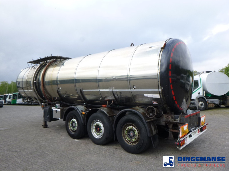 METALOVOUGA Bitumen tank inox 32 m3 / 1 comp + pump - Semi-remorque citerne: photos 3 METALOVOUGA Bitumen tank inox 32 m3 / 1 comp + pump - Semi-remorque citerne: photos 3
