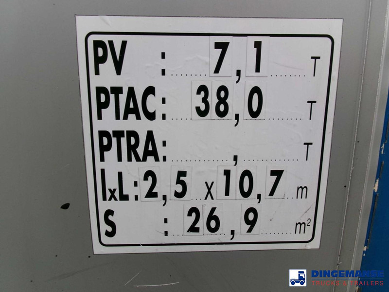 Semi-remorque citerne Magyar Bitumen tank inox 32 m3 / 1 comp: photos 19