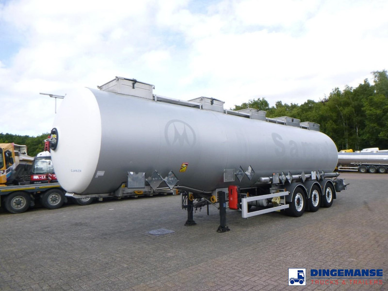 Magyar Chemical tank inox L4BH 37.5 m3 / 4 comp ADR 26-03-2026 - Semi-remorque citerne: photos 1 Magyar Chemical tank inox L4BH 37.5 m3 / 4 comp ADR 26-03-2026 - Semi-remorque citerne: photos 1