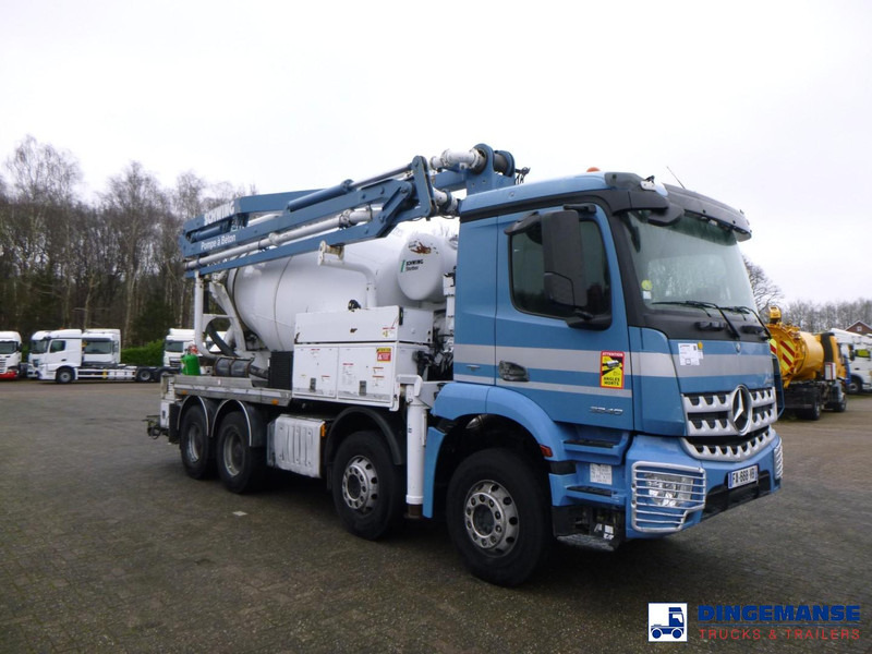 Mercedes-Benz Arocs 3240 8x4 Schwing-Stetter pump / mixer - Camion pompe: photos 2 Mercedes-Benz Arocs 3240 8x4 Schwing-Stetter pump / mixer - Camion pompe: photos 2