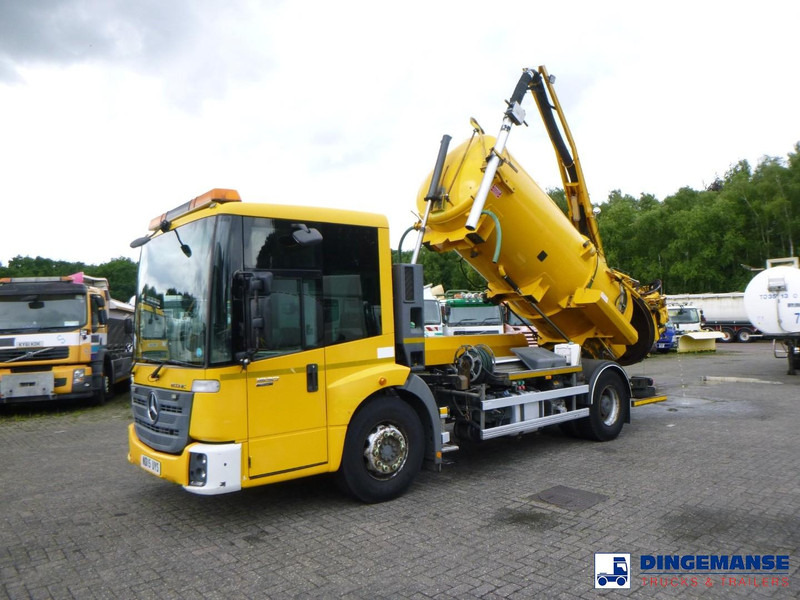 Mercedes-Benz Econic 1830 4x2 Euro 6 RHD Fuller vacuum tank 8.1 m3 - Camion hydrocureur: photos 1 Mercedes-Benz Econic 1830 4x2 Euro 6 RHD Fuller vacuum tank 8.1 m3 - Camion hydrocureur: photos 1