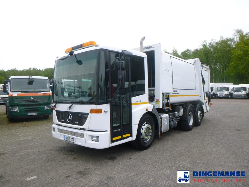 Mercedes-Benz Econic 2629 6x2 RHD Faun Variopress refuse truck - Benne à ordures ménagères: photos 1 Mercedes-Benz Econic 2629 6x2 RHD Faun Variopress refuse truck - Benne à ordures ménagères: photos 1