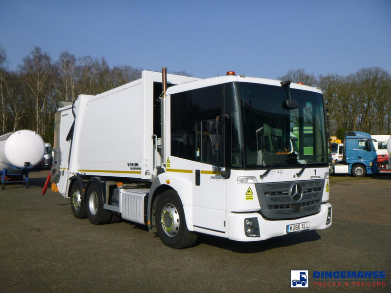 Mercedes-Benz Econic 2630 6x2 RHD Faun refuse truck - Benne à ordures ménagères: photos 2 Mercedes-Benz Econic 2630 6x2 RHD Faun refuse truck - Benne à ordures ménagères: photos 2