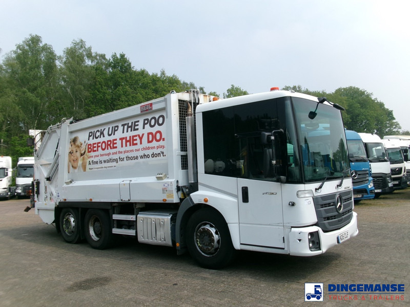 Mercedes-Benz Econic 2630 6x2 RHD Heil refuse truck - Benne à ordures ménagères: photos 2 Mercedes-Benz Econic 2630 6x2 RHD Heil refuse truck - Benne à ordures ménagères: photos 2