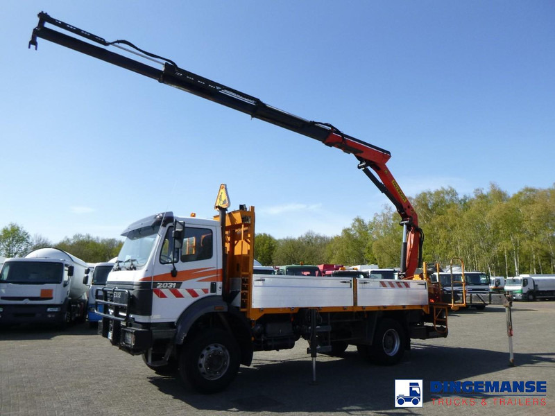 Mercedes-Benz SK 2031 4X2 + Palfinger PK13000 - Camion grue: photos 1 Mercedes-Benz SK 2031 4X2 + Palfinger PK13000 - Camion grue: photos 1