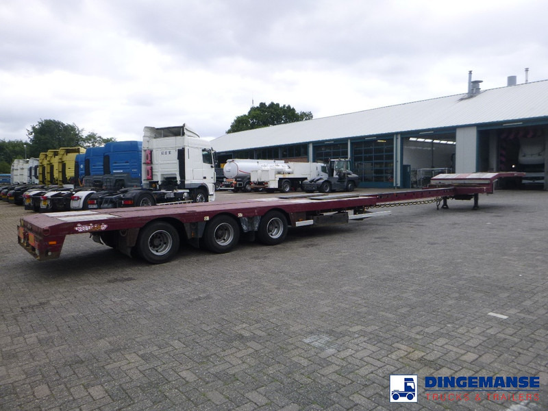 Nooteboom 3-axle semi-lowbed trailer extendable 14.5 m + ramps - Semi-remorque surbaissé: photos 4 Nooteboom 3-axle semi-lowbed trailer extendable 14.5 m + ramps - Semi-remorque surbaissé: photos 4