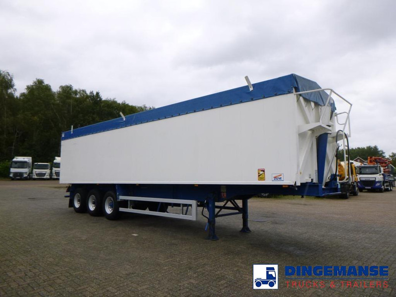 OVA Tipper trailer alu 60 m3 + tarpaulin - Semi-remorque benne: photos 2 OVA Tipper trailer alu 60 m3 + tarpaulin - Semi-remorque benne: photos 2
