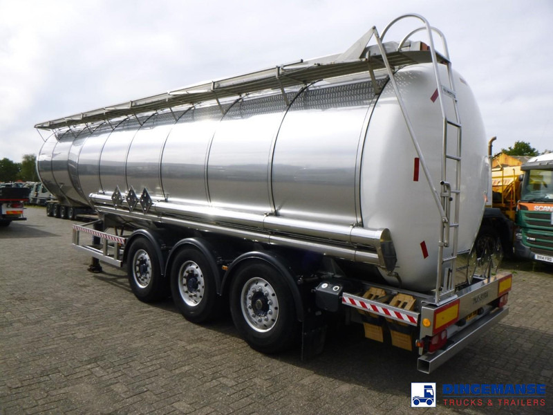 Parcisa Chemical tank inox L4BH 37.5 / 1 comp - Semi-remorque citerne: photos 3 Parcisa Chemical tank inox L4BH 37.5 / 1 comp - Semi-remorque citerne: photos 3