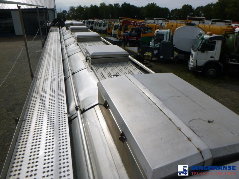 Semi-remorque citerne Parcisa Chemical tank inox L4BH 37.5 / 1 comp: photos 16 Semi-remorque citerne Parcisa Chemical tank inox L4BH 37.5 / 1 comp: photos 16