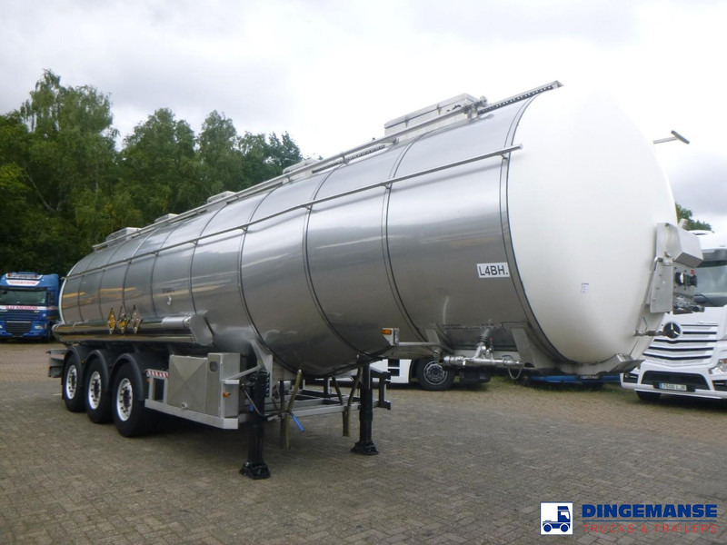 Parcisa Chemical tank inox L4BH 37.5 m3 / 1 comp - Semi-remorque citerne: photos 2 Parcisa Chemical tank inox L4BH 37.5 m3 / 1 comp - Semi-remorque citerne: photos 2