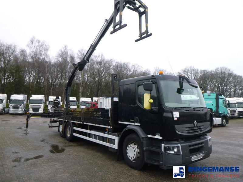 Renault Premium 380 dxi 6x2 RHD + Hiab XS122 Duo - Camion grue: photos 2 Renault Premium 380 dxi 6x2 RHD + Hiab XS122 Duo - Camion grue: photos 2