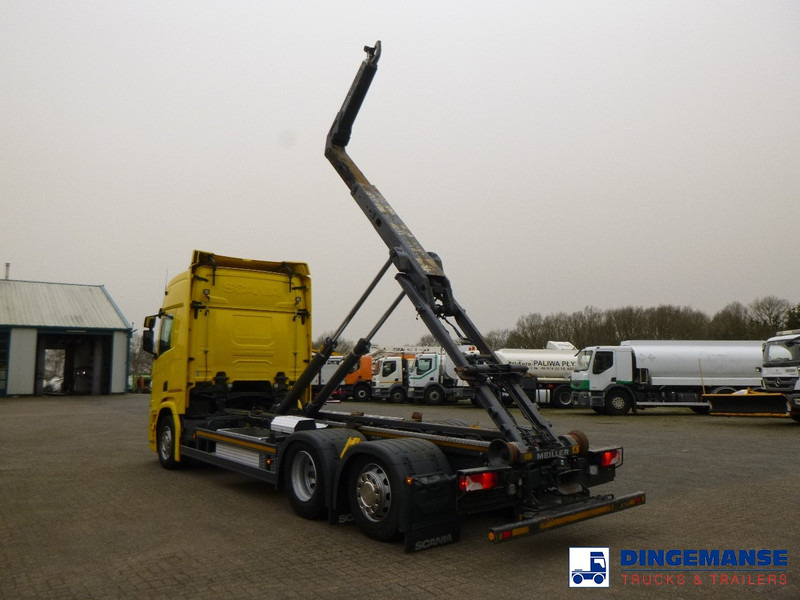 Scania R450 6x2 Euro 6C + Retarder + Meiller container hook 18.000 kg - Camion ampliroll: photos 4 Scania R450 6x2 Euro 6C + Retarder + Meiller container hook 18.000 kg - Camion ampliroll: photos 4