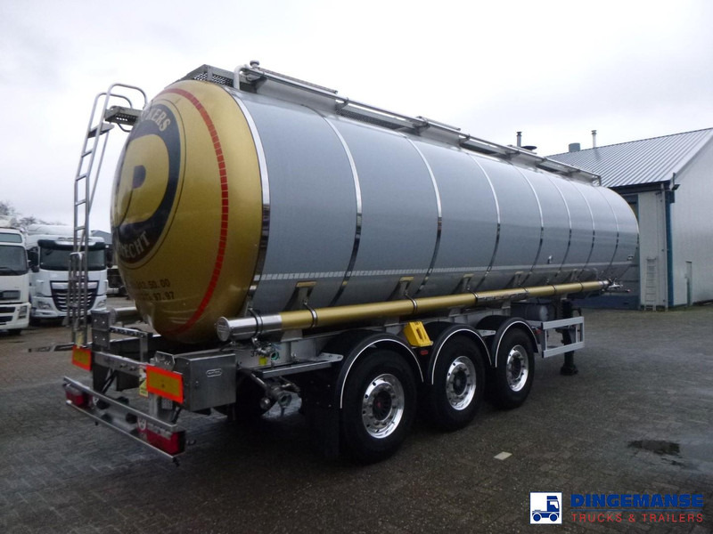 Van Hool Chemical tank inox 37.5 m3 / 1 comp L4BH - Semi-remorque citerne: photos 3 Van Hool Chemical tank inox 37.5 m3 / 1 comp L4BH - Semi-remorque citerne: photos 3