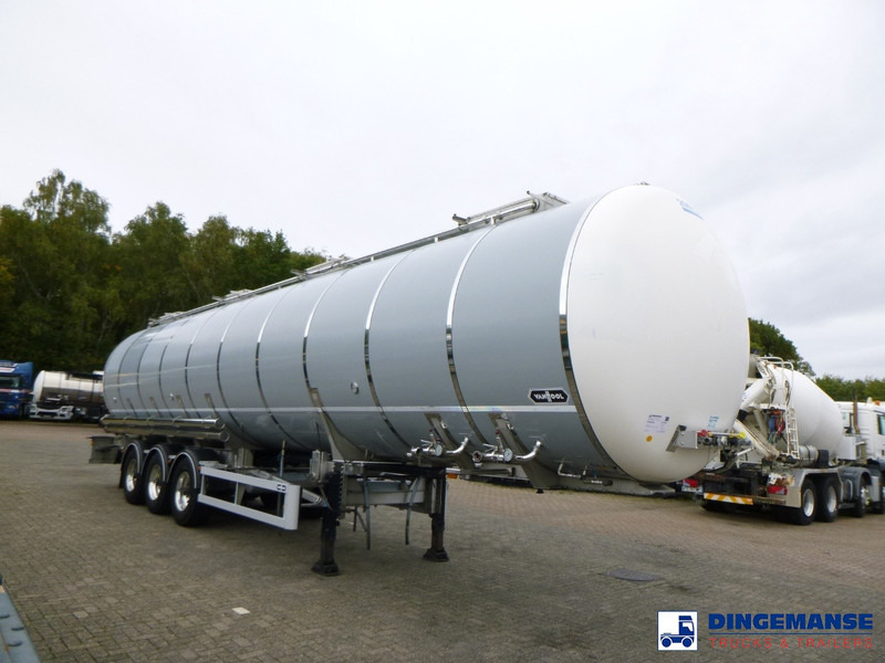 Van Hool Food tank inox 62 m3 / 3 comp - Semi-remorque citerne: photos 2 Van Hool Food tank inox 62 m3 / 3 comp - Semi-remorque citerne: photos 2