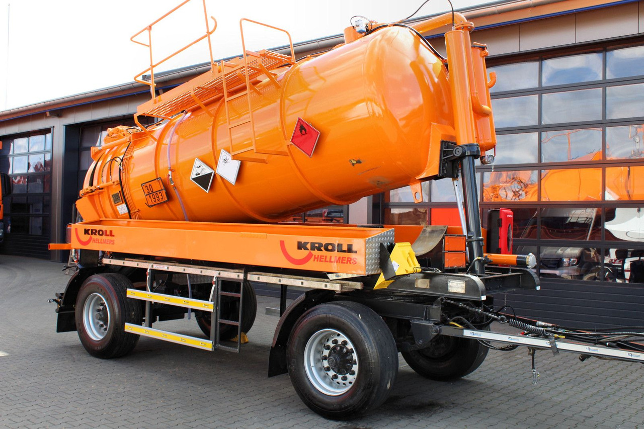 Kutschke 10m³ Kipper Saug u.Druck INOX +ADR/GGVS - Remorque citerne: photos 5 Kutschke 10m³ Kipper Saug u.Druck INOX +ADR/GGVS - Remorque citerne: photos 5