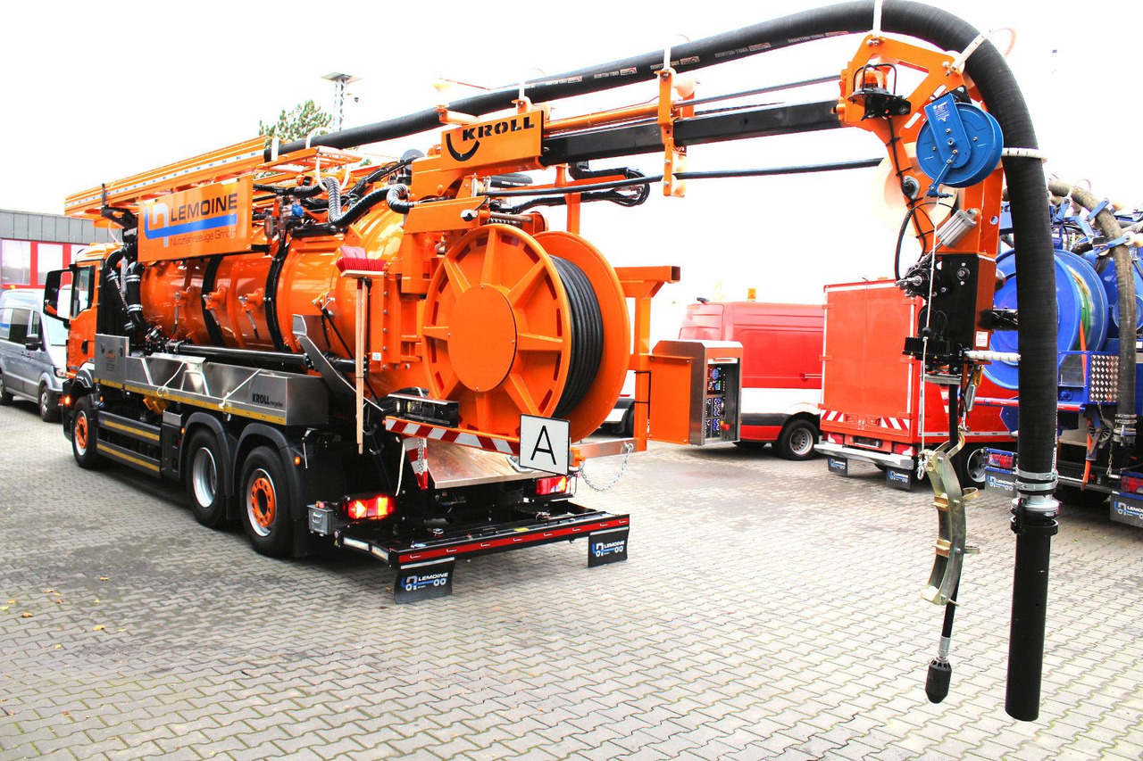 Camion hydrocureur MAN TGS 26.480 6x2 Kroll 13m³ WRG Wasserrückgewinner: photos 9 Camion hydrocureur MAN TGS 26.480 6x2 Kroll 13m³ WRG Wasserrückgewinner: photos 9