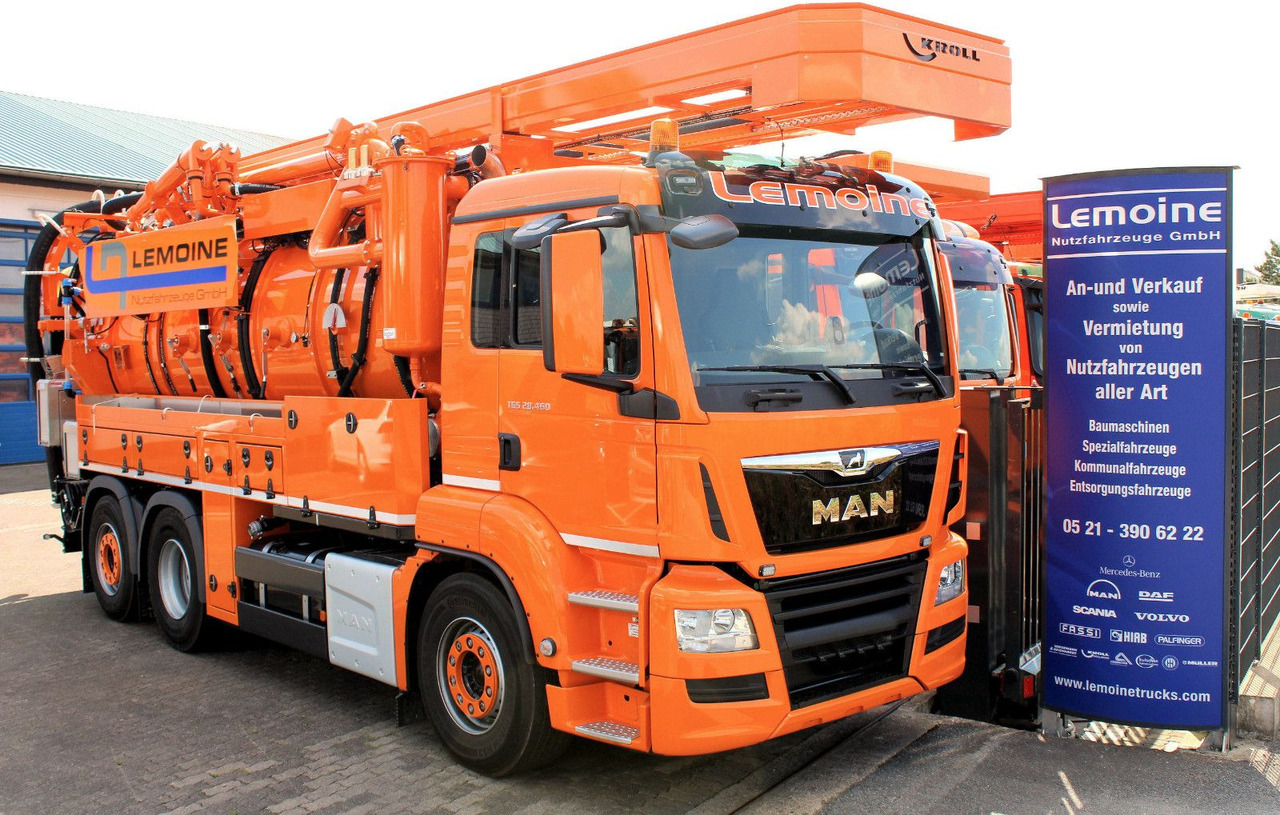 MAN TGS 26.480 6x2 Kroll 14m³ WRG Wasserrückgewinner - Camion hydrocureur: photos 1 MAN TGS 26.480 6x2 Kroll 14m³ WRG Wasserrückgewinner - Camion hydrocureur: photos 1