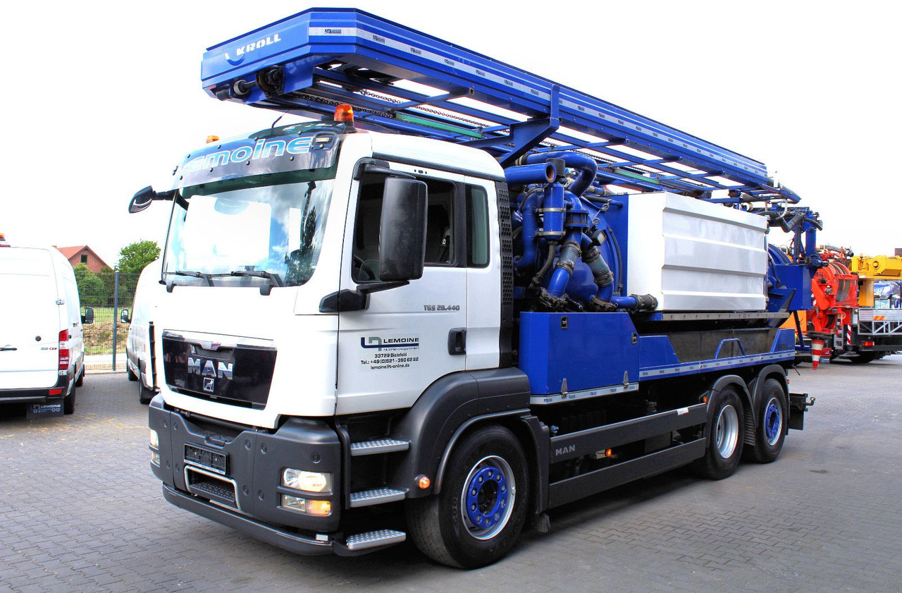 MAN TGS 28.440 6x2 Kroll 14,5m³ W-Rückgewinner KOMBI - Camion hydrocureur: photos 3 MAN TGS 28.440 6x2 Kroll 14,5m³ W-Rückgewinner KOMBI - Camion hydrocureur: photos 3