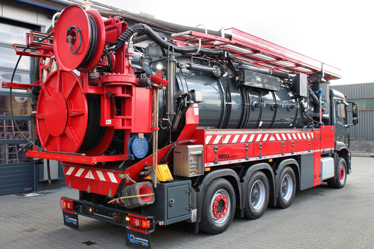 Mercedes-Benz AROCS 3246 8x4 Kroll 16m³ WRG Winterheizung -15C - Camion hydrocureur: photos 4 Mercedes-Benz AROCS 3246 8x4 Kroll 16m³ WRG Winterheizung -15C - Camion hydrocureur: photos 4