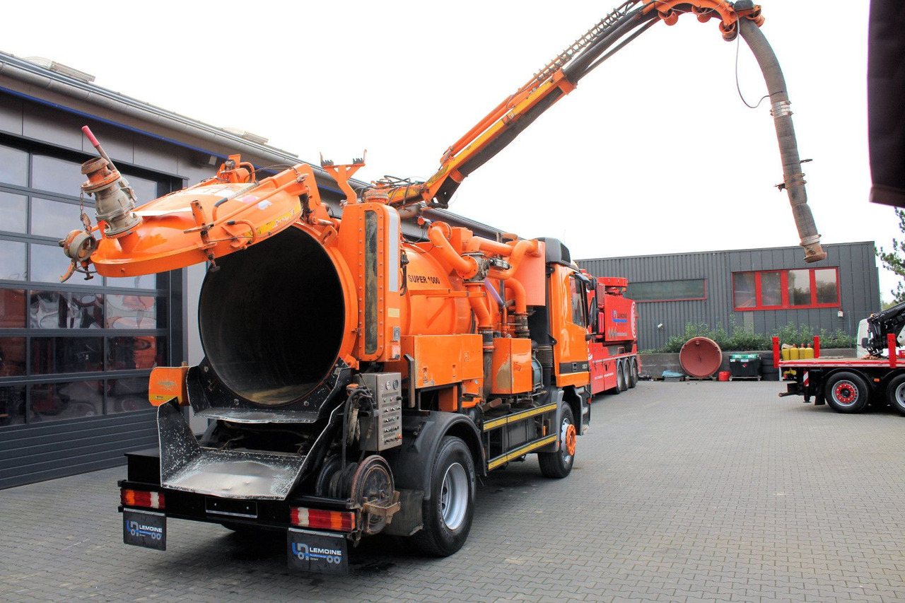 Mercedes-Benz Actros 1831 4x2 Hellmers 6,5m³ V2A INOX Kipper - Camion hydrocureur: photos 5 Mercedes-Benz Actros 1831 4x2 Hellmers 6,5m³ V2A INOX Kipper - Camion hydrocureur: photos 5