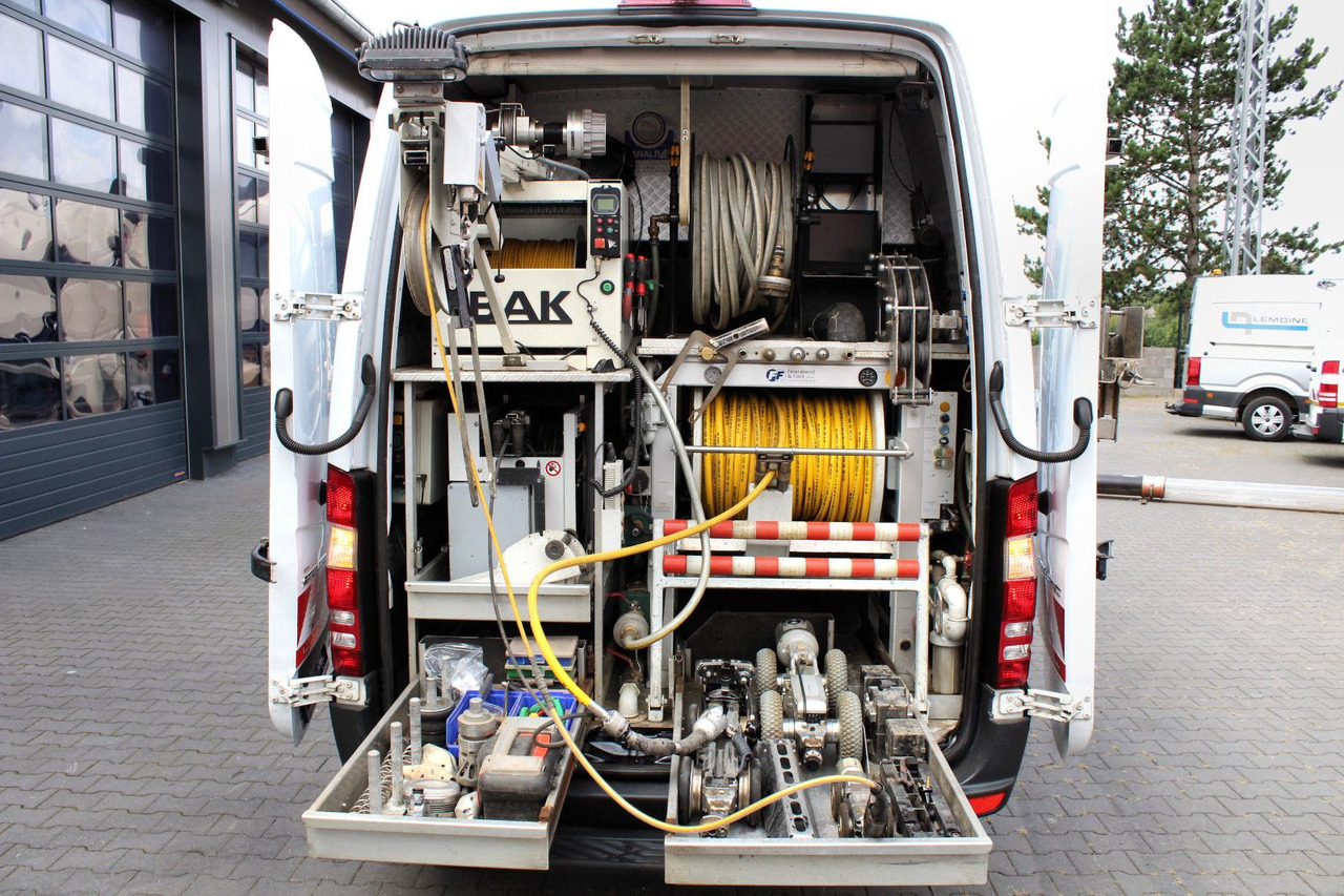 Mercedes-Benz Sprinter 516 CDI IBAK Kanal-TV+1m³ HD-Spüler +3D - Camion hydrocureur: photos 1 Mercedes-Benz Sprinter 516 CDI IBAK Kanal-TV+1m³ HD-Spüler +3D - Camion hydrocureur: photos 1