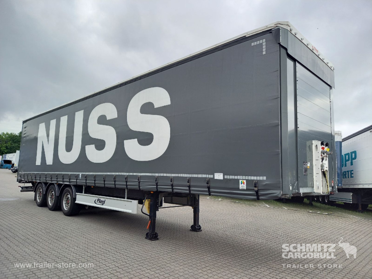 FLIEGL Auflieger Curtainsider Coil - Semi-remorque rideaux coulissants: photos 1 FLIEGL Auflieger Curtainsider Coil - Semi-remorque rideaux coulissants: photos 1
