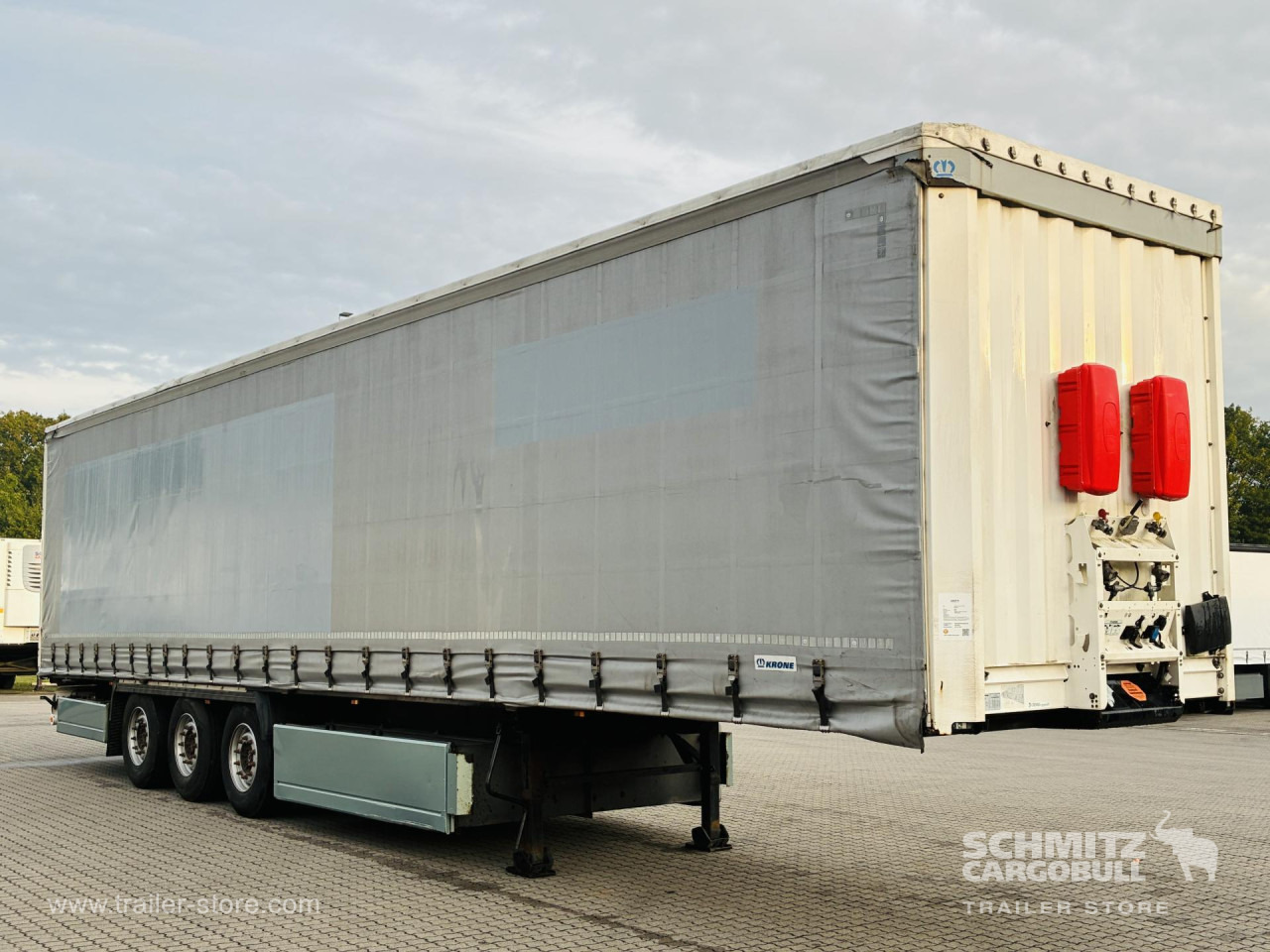 KRONE Auflieger Curtainsider Standard - Semi-remorque rideaux coulissants: photos 1 KRONE Auflieger Curtainsider Standard - Semi-remorque rideaux coulissants: photos 1