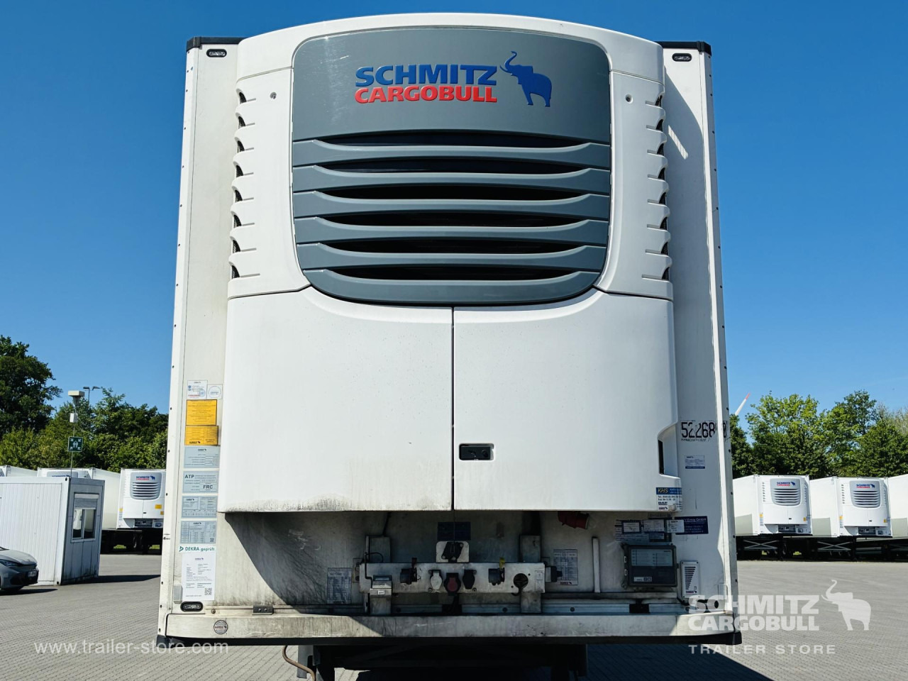 Semi-remorque isothermique SCHMITZ Auflieger Tiefkühler Multitemp Double deck: photos 6