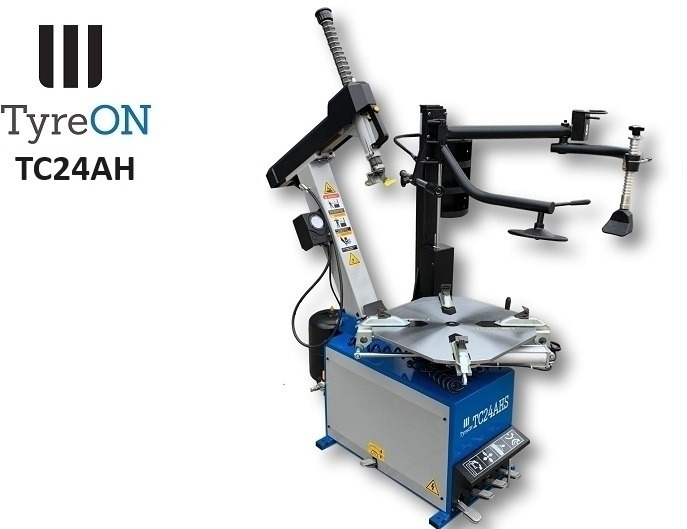Équipement de garage TC24AH Heavy duty tyre changer with tilting column - Multi-functional assist arm - 8 airboosters - High speed filling machine - Mounting head pneumatically locked - 1Speed 7 rpm - 230V: photos 7
