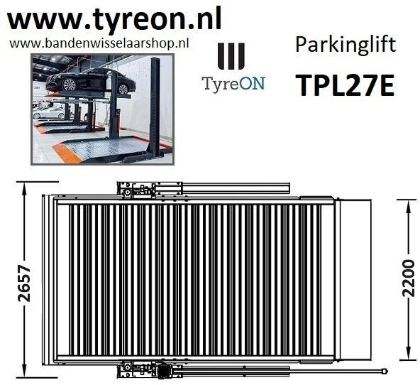 TPL27E-4 car parking lift - electric release of safety locks - no air pressure required - 5 columns - 8 cars - Équipement de garage: photos 3 TPL27E-4 car parking lift - electric release of safety locks - no air pressure required - 5 columns - 8 cars - Équipement de garage: photos 3