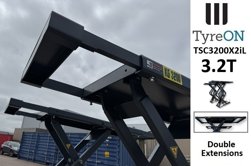 TSC3500X2iL in floor scissor lift - double extensions- Platform length up to 224 cm - also for longer vehicles - Équipement de garage: photos 4 TSC3500X2iL in floor scissor lift - double extensions- Platform length up to 224 cm - also for longer vehicles - Équipement de garage: photos 4