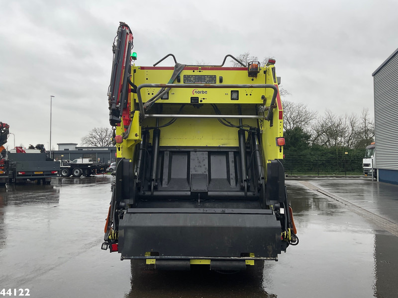 Benne à ordures ménagères DAF FA CF 340 Euro 6 Norba 17 m³ + Palfinger 3.8 Tonmeter laadkraan + Winch: photos 7 Benne à ordures ménagères DAF FA CF 340 Euro 6 Norba 17 m³ + Palfinger 3.8 Tonmeter laadkraan + Winch: photos 7
