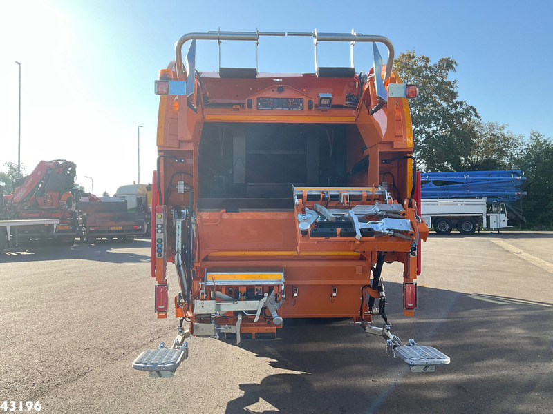 Benne à ordures ménagères DAF FAG LF 260 Geesink 14m³ Split: photos 8