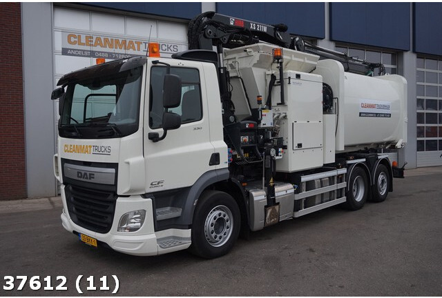 DAF FAN CF 330 Welvaarts weegsysteem 21 ton/meter laadkraan - Benne à ordures ménagères: photos 5 DAF FAN CF 330 Welvaarts weegsysteem 21 ton/meter laadkraan - Benne à ordures ménagères: photos 5