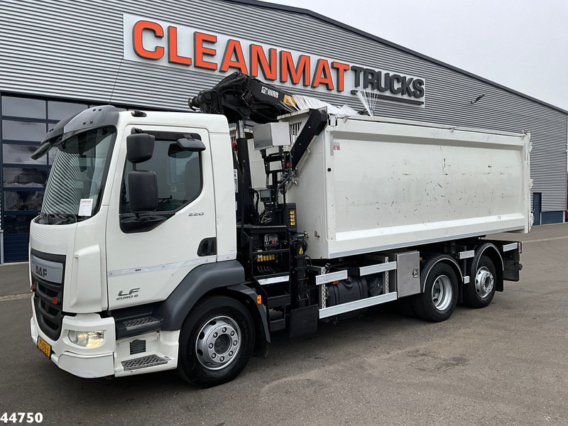 DAF FAN LF 220 Euro 6 Hiab 11 Tonmeter laadkraan Just 166.649 Km! - Camion benne, Camion grue: photos 2 DAF FAN LF 220 Euro 6 Hiab 11 Tonmeter laadkraan Just 166.649 Km! - Camion benne, Camion grue: photos 2