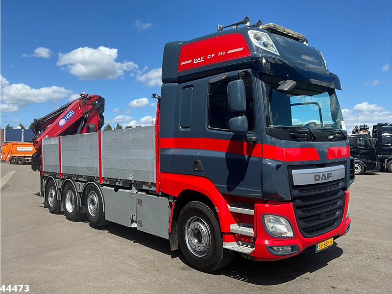 DAF FAQ CF 510 8x2 Euro 6 HMF 40 Tonmeter laadkraan + Fly-JIb - Camion grue: photos 4 DAF FAQ CF 510 8x2 Euro 6 HMF 40 Tonmeter laadkraan + Fly-JIb - Camion grue: photos 4