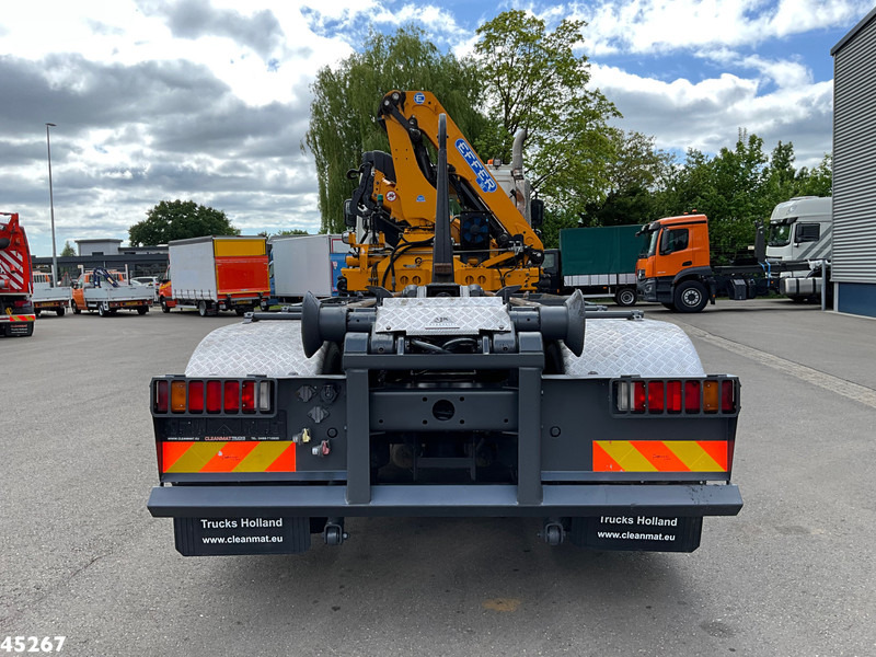 Camion ampliroll, Camion grue DAF FAS 85 CF 410 Effer 16 Tonmeter laadkraan: photos 6