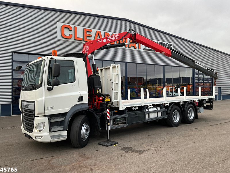 DAF FAS CF 410 Euro 6 Fassi 13 Tonmeter laadkraan - Camion grue: photos 1 DAF FAS CF 410 Euro 6 Fassi 13 Tonmeter laadkraan - Camion grue: photos 1