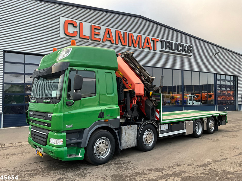 DAF FAX 85 CF 410 Euro 5 Palfinger 74 Tonmeter laadkraan + Fly-Jib! - Camion grue: photos 2 DAF FAX 85 CF 410 Euro 5 Palfinger 74 Tonmeter laadkraan + Fly-Jib! - Camion grue: photos 2