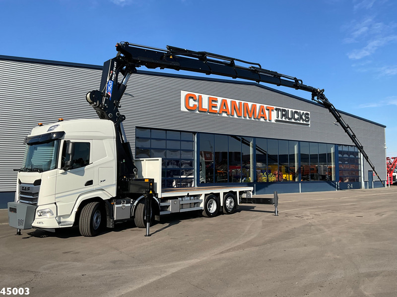 DAF FAX XF 530 HMF 95 Tonmeter laadkraan + Fly-Jib NEW & UNUSED! - Camion grue: photos 1 DAF FAX XF 530 HMF 95 Tonmeter laadkraan + Fly-Jib NEW & UNUSED! - Camion grue: photos 1